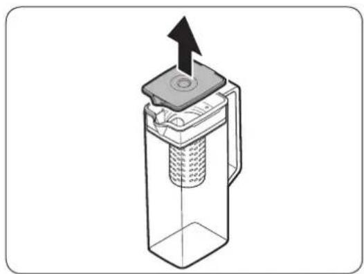 SAMSUNG RF65A977FSR - Vattenbehållare (AutoFill-kanna) (endast på tillämpliga modeller) - 2