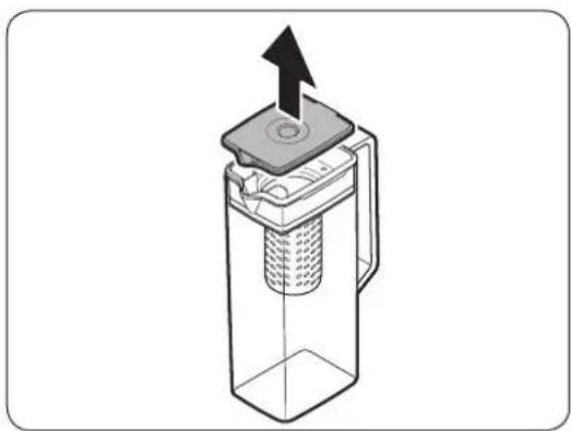 SAMSUNG RF65A977FSR - Dzbanek na wodę (funkcja Dzbanek napełniany automatycznie) (tylko w określonych modelach) - 2