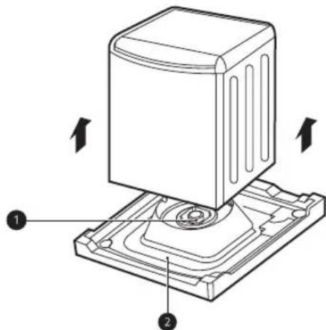 LG WT7150CW - Unpacking Shipping Material - 1