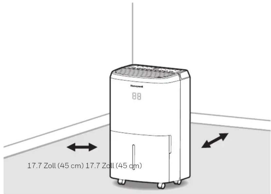 HONEYWELL TPBig - AUSWAHL EINES AUFSTELLORTES - WICHTIG (FORTSETZUNG) - 1