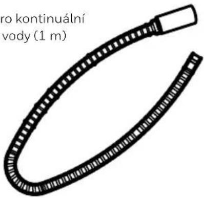 HONEYWELL TPBig - Kontinuálni odvod vody - Použití hadice pro kontinuálni odvod vody - 1