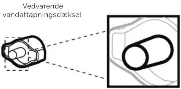 HONEYWELL TPBig - Vedvarende vandtømning - Ved brug af en vedvarende vandaftapningssslange - 1