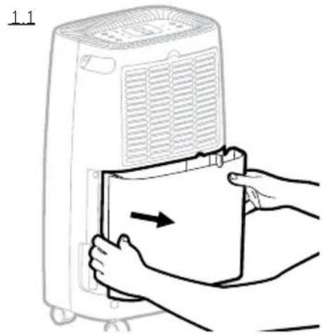 HONEYWELL TLCompact - Entleeren des Wasserbehälters - 1
