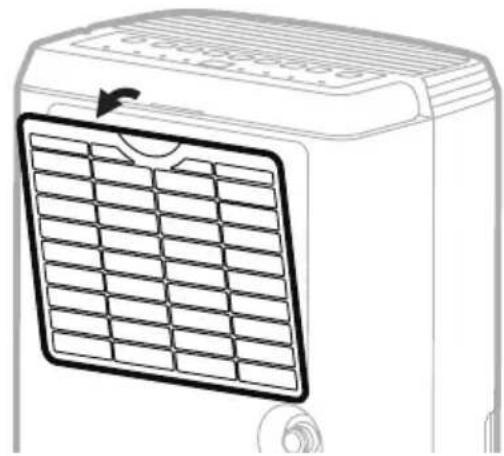 HONEYWELL TPSmall - Vedligeholdelse af støvfilter: - 1