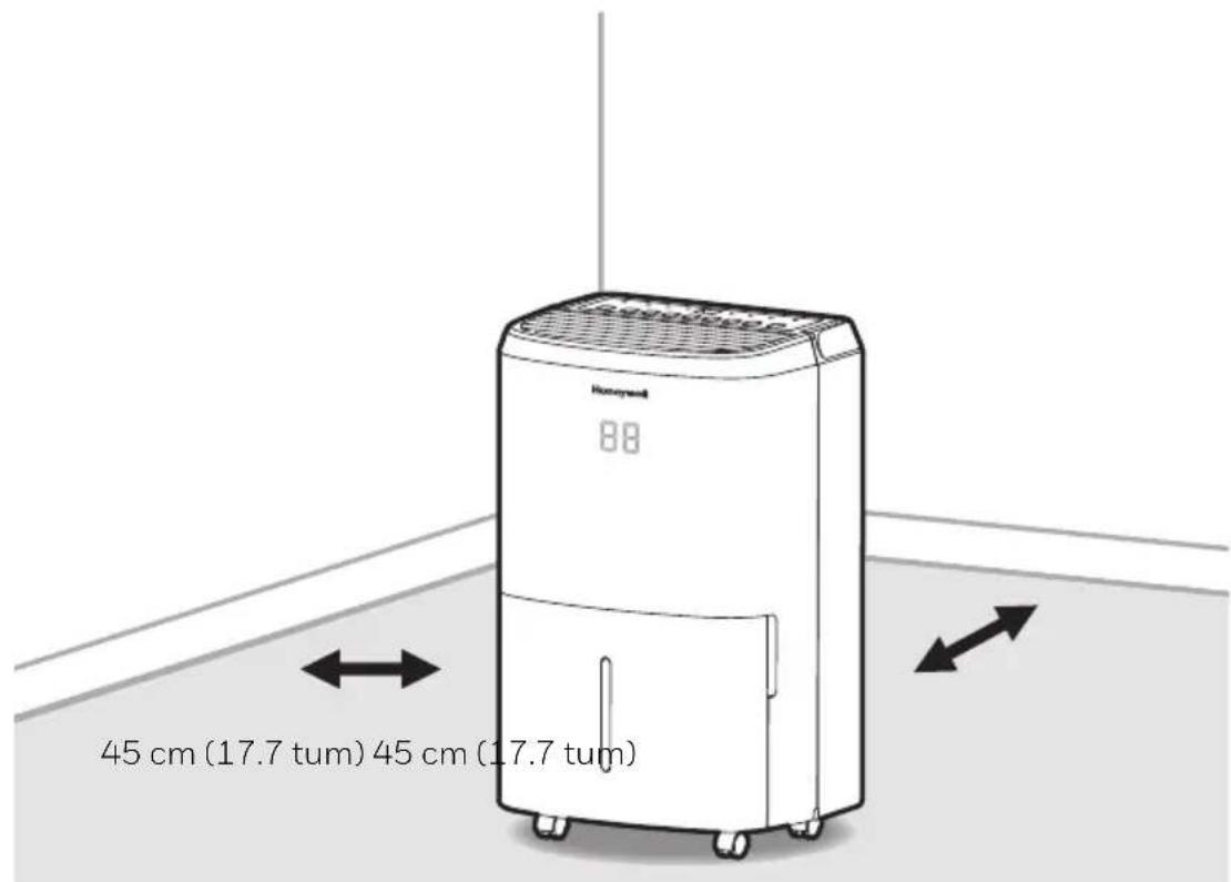 HONEYWELL TPSmall - ATT VÄLJA EN PLACERING - VIKTIGT - 2