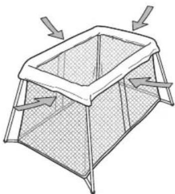BabyBjörn Travel Cot Light - SÄNGYN KOKOON TAITTAMINEN - 2