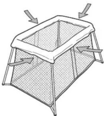 BabyBjörn Travel Cot Light - СТИРКА МАНЕЖА-КРОВАТИ - 1