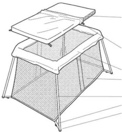 BabyBjörn Travel Cot Light - Conservare per riferimento futuro. - 2