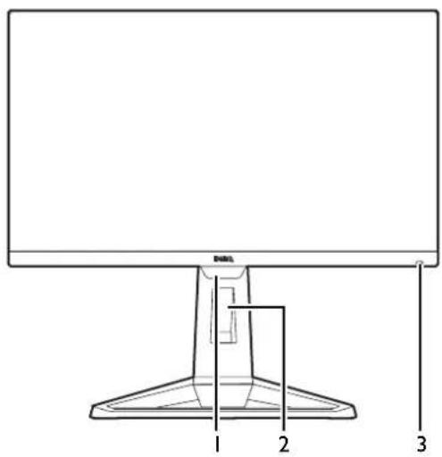 BENQ Mobiuz EX2710S - Vue avant - 1