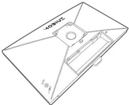 BENQ Mobiuz EX2710S - Fixez la base du moniteur. - 2