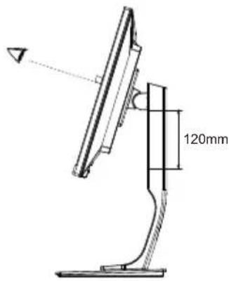 IIYAMA GMaster GB3271QSU - Ajustement de la hauteur et l'angle de VISION - 2