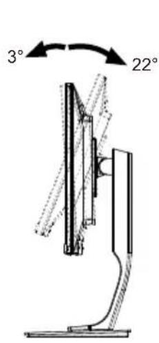 IIYAMA GMaster GB3271QSU - Ajustement de la hauteur et l'angle de VISION - 1