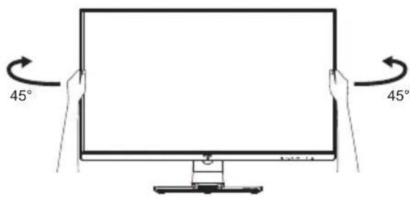 IIYAMA GMaster GB3271QSU - Ajustement de la hauteur et l'angle de VISION - 3