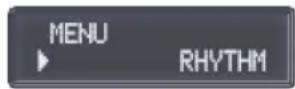 BOSS RC10R - Appuyez sur le bouton [MENU]. - 1
