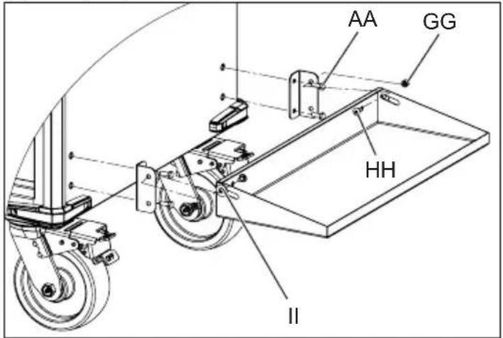 MILWAUKEE 48228557 - Instalación de la repisa de almacenamiento - 1
