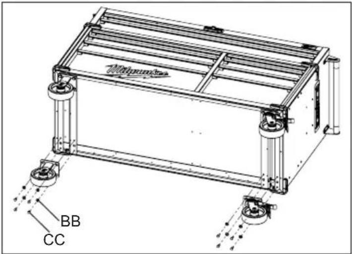 MILWAUKEE 48228557 - No apriete demasiado los tornillos. - 1