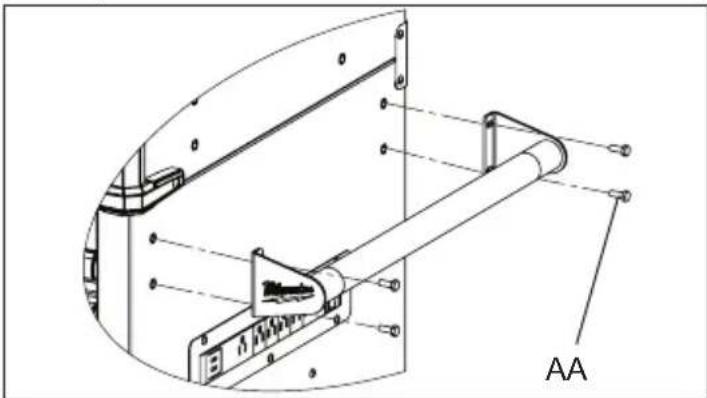 MILWAUKEE 48228542 - Attaching the Side Handle - 1