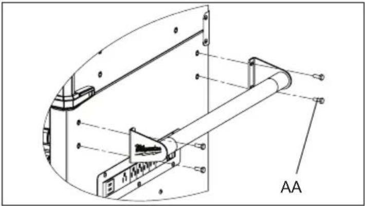 MILWAUKEE 48228542 - Instalación de la manija lateral - 1
