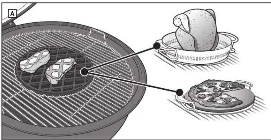 WEBER Summit Kamado S6 - J Bowl Vents for Low Temperature Grilling and Smoking - 1