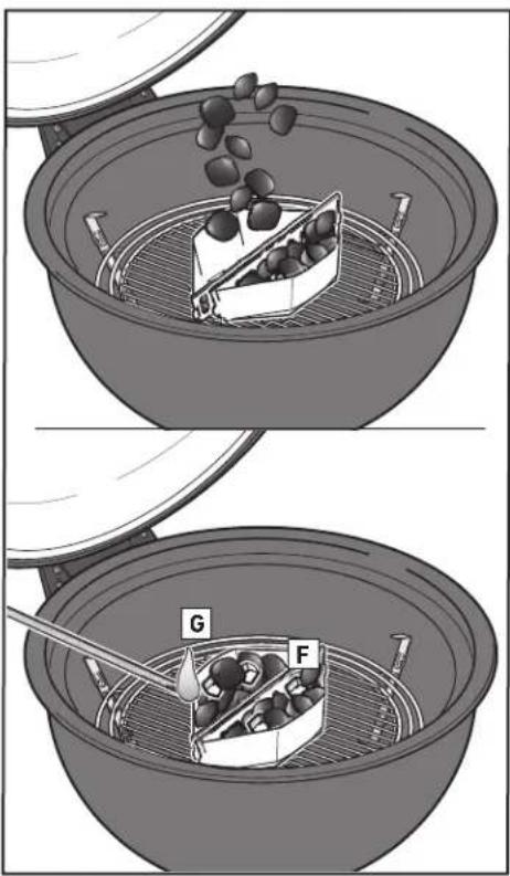 WEBER Summit Kamado S6 - ANTES DEL ENCENDIDO - 1