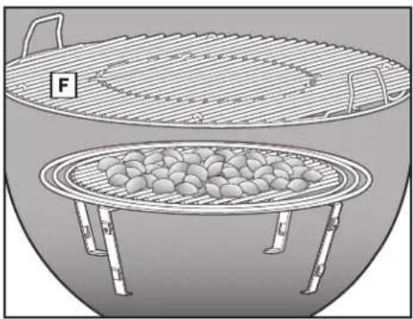 WEBER Summit Kamado S6 - MÉTHODES DE CUISSON — CUISSON DIRECTE - 1