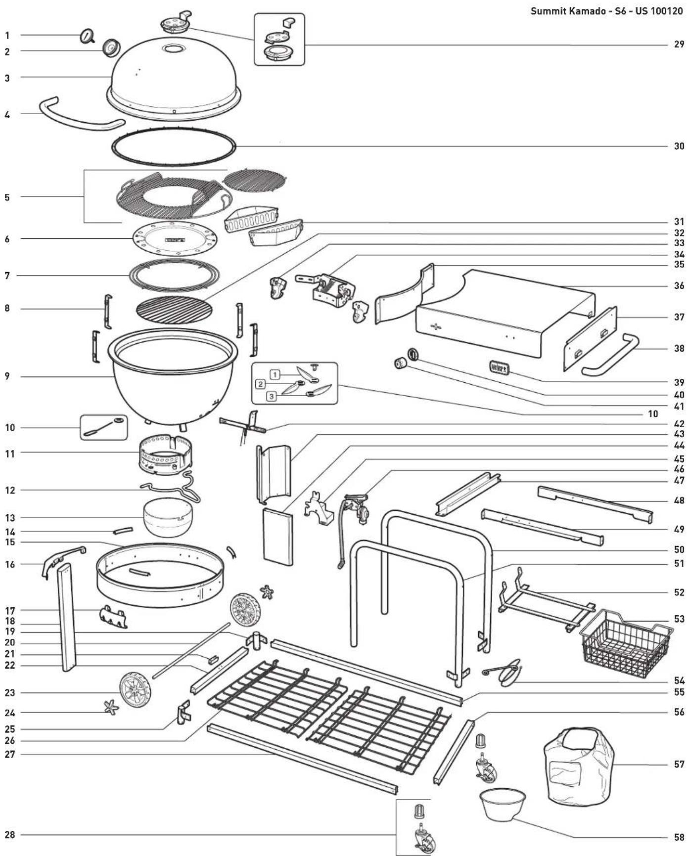 WEBER Summit Kamado S6 - MAINTAINING THE IGNITION COMPONENTS - 2