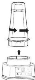NINJA Foodi Power Nutri 2 in 1 CB100 - USO DELLA TAZZA POWER NUTRI - 5