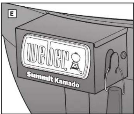 WEBER Summit Kamado E6 - ATTENTION : - 1