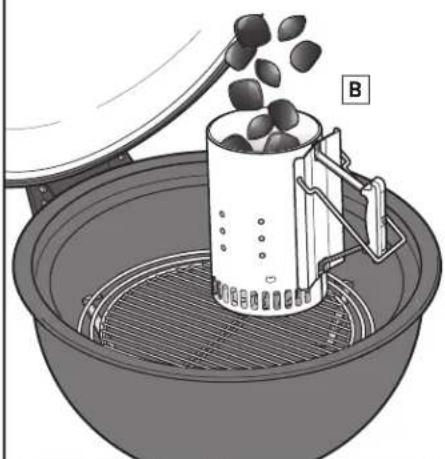 WEBER Summit Kamado E6 - AVANT L'ALLUMAGE - 1