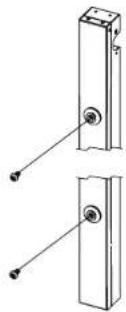 V7 PDU14B15A1U - Keyhole Rack Mounting (OU model only) - 1
