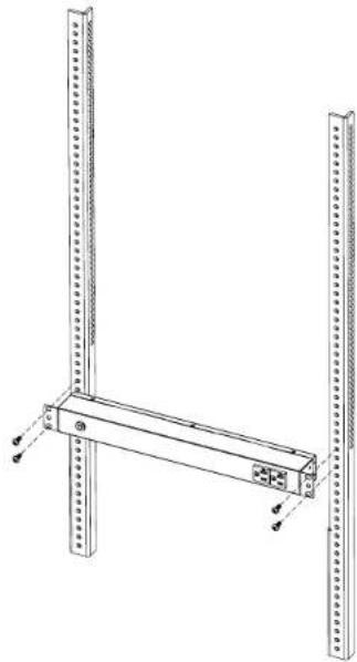 V7 PDU14B15A1U - Horizontal Rack Mounting (1U model only) Vertical Rack Mounting (0U & 1U) - 3