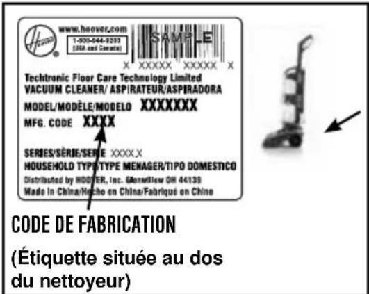 HOOVER Dual PowerMax FH51000NC - CE PRODUIT EST RÉSERVÉ À L'UTILISATION RÉSIDENTIELLE. L'UTILISATION DE CE PRODUIT À DES FINS COMMERCIALES INVALIDE LA PRESENTE GARANTIE. - 1