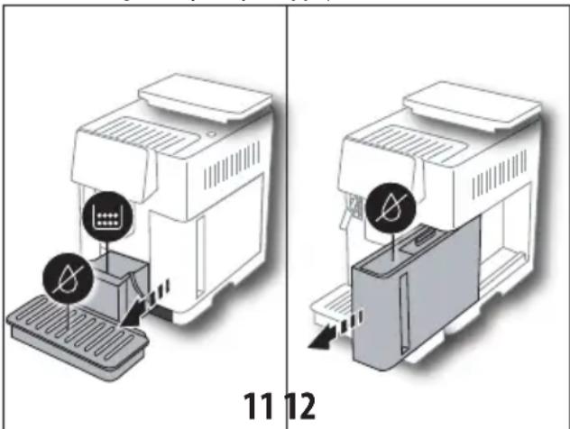 DELONGHI PrimaDonna Soul ECAM610.74.MB - Vidange du circuit - 1