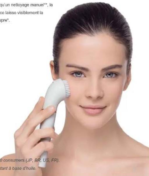 BRAUN Face SE810 - Et le nettoyage de la peau de notre visage! - 1