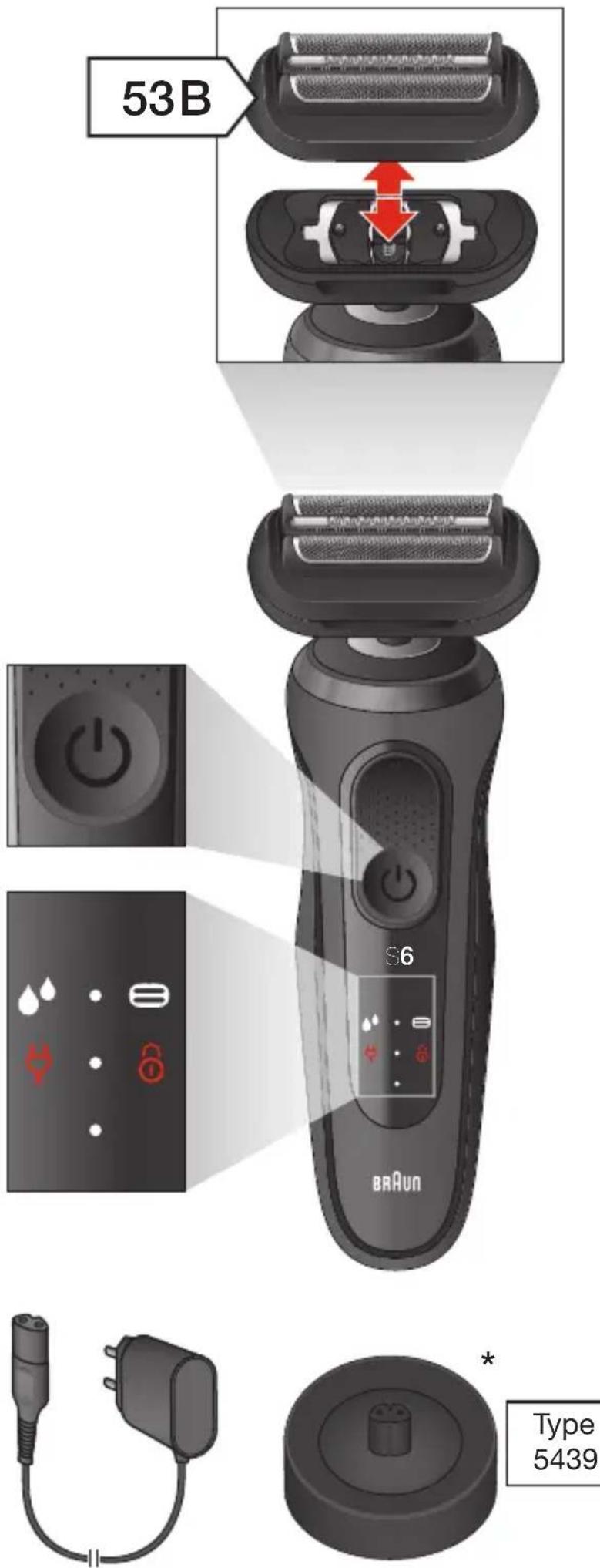 BRAUN Series 6 60B1500s - Braun Infolines - 1