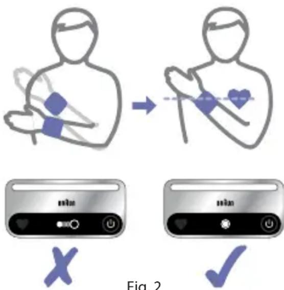 BRAUN iCheck 7 BPW 4500 - Fazer uma medicação da tensão arterial - 2