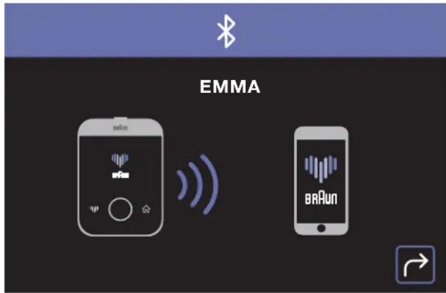 BRAUN ActivScan 9 BUA 7200 - Emparelhamento Bluetooth - 3