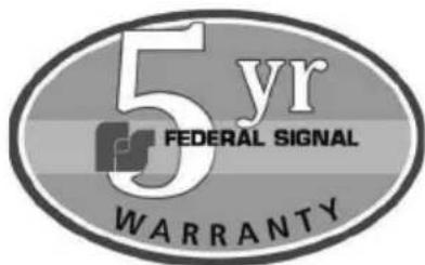 Federal Signal SelecTone 314X - Installation and Maintenance Instructions - 1