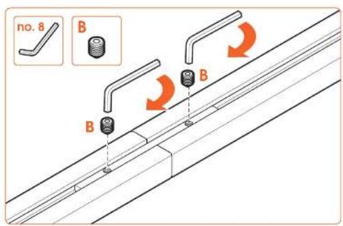 VOGELS SOUND 3550 - Important Before mounting the sound bar mount, first read the warnings at the back of the supplied parts list (separate card). - 3