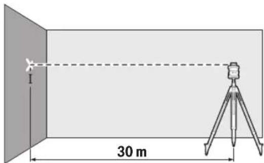 BOSCH GRL 650 CHVG Professional - Contrôle de la précision de la mise à niveau en position horizontale - 1