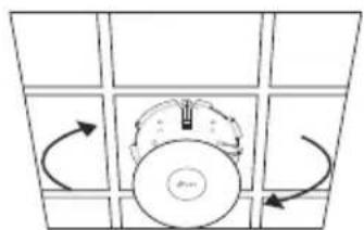 TP-LINK Omada EAP615Wall - ■ Opzione 1: Montaggio a soffitto - 6