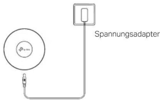 TP-LINK Omada EAP615Wall - ■ Versorgung mittels PSE-Gerät oder Spannungs-adapter - 2