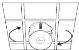 TP-LINK Omada EAP615Wall - ■ Option 1: Ceiling Mounting - 6