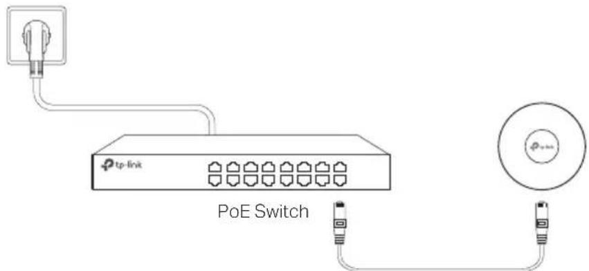 TP-LINK Omada EAP615Wall - ■ Τροφοδοσία μέσω Συσκευής PSE ή Τροφοδοτικού Ρεύματος - 1