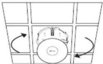 TP-LINK Omada EAP615Wall - ■ Alternativ 1: Takmontering - 6