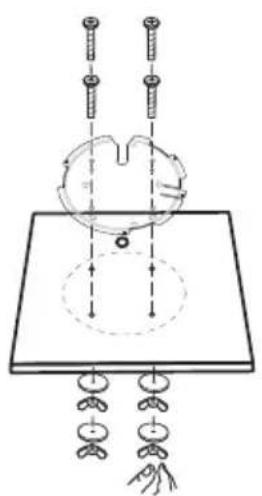 TP-LINK Omada EAP615Wall - ■ Option 1: Ceiling Mounting - 4