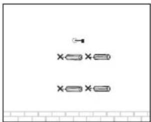 TP-LINK Omada EAP615Wall - ■ Option 2 : Montage en applique (mural) - 4