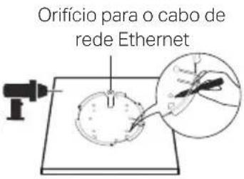 TP-LINK Omada EAP615Wall - ■ Opção 1: Instalação no Teto - 3