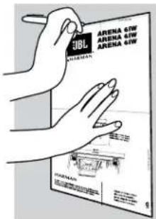 JBL Arena 8IW - En una construcción existente - 2