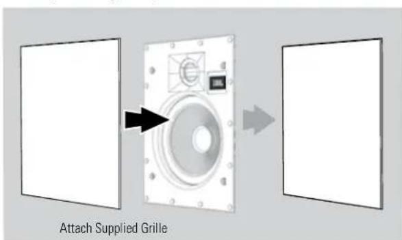 JBL Arena 8IW - IMPORTANT: Always use low-torque settings. NEVER over-tighten the clamp screws - 2